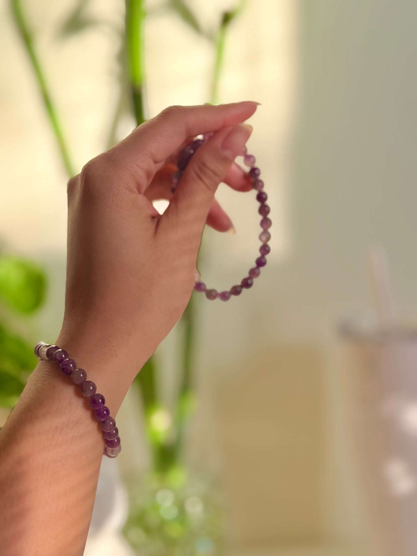 Amethyst bracelet